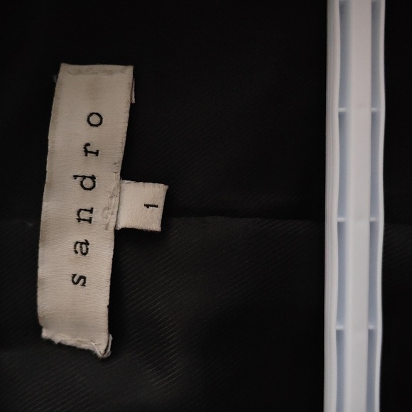 SANDRO Leather Jacket - Picture 2 of 9